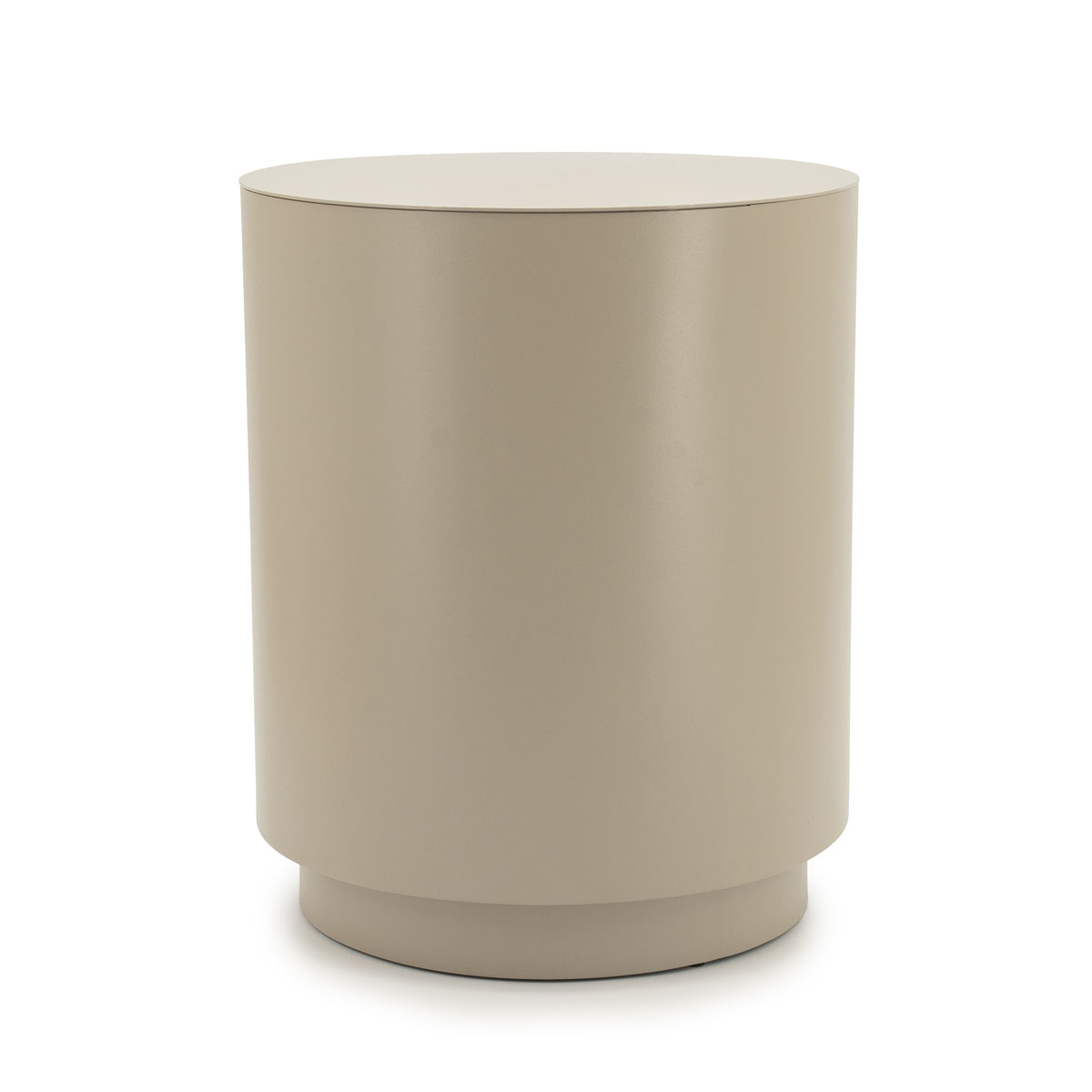 Sidetable Mesita Rond Taupe